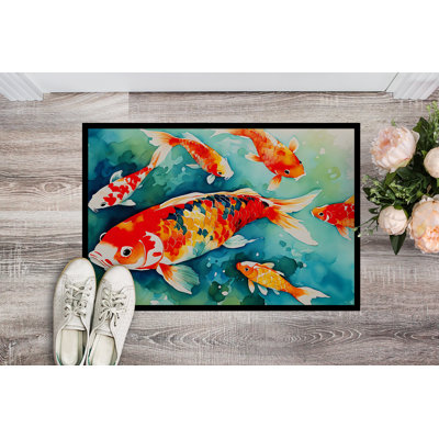 Koi Fish Doormat