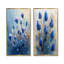 Ensemble de 2 pièces d'art mural matin chardon bleu I - Thistle-1065330331-1065330402-1065330403