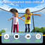 SENCHO GINSYTALIOR Round Backyard Trampoline with Safety Enclosure-802247324