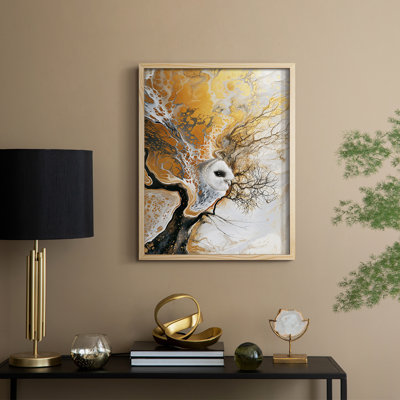 ANIMALS Series L XXXVI, reproduction encadrée - bois massif