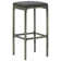 Ariyal Patio Bar Table and Stools with Cushions Poly Rattan