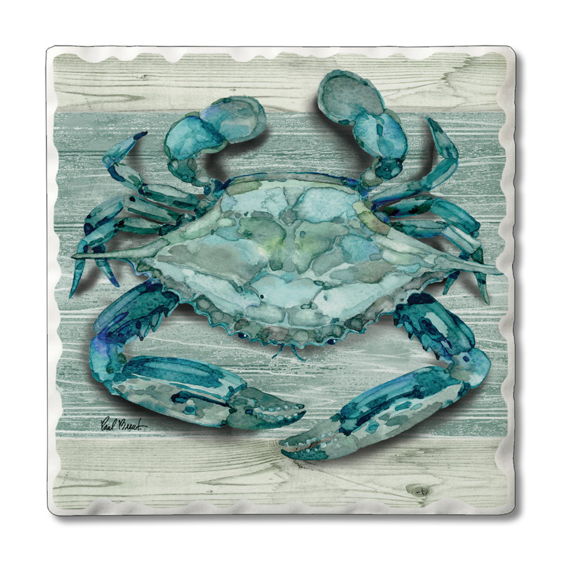 Ensemble de 4 sous-verres Northpoint Crab