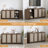 62" W Rattan Sideboard - Traditional Style With Modern Storage (Set Of 2)-1890303266