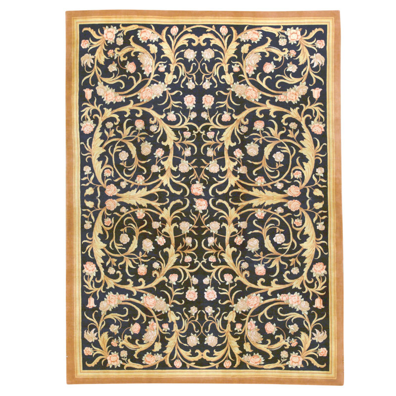 Handmade Wool Oriental Area Rug