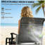 Fauteuil oscillant d'extérieur à haut dossier Garden-712047522