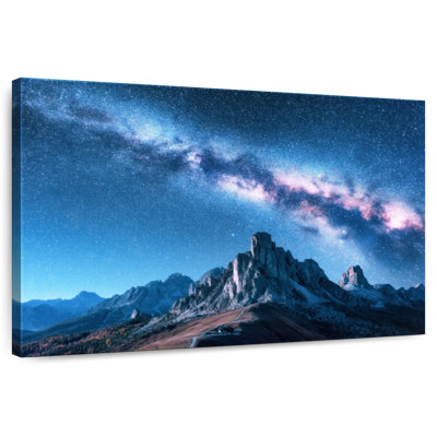 Oberle Milky Way Above Giau Pass