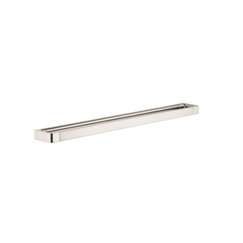 Universal 27" Wall Mounted Towel Bar, Brushed Nickel, 1.2" H x 3" W x 3" D