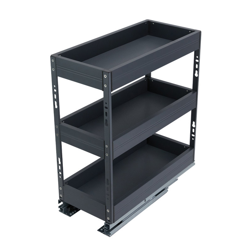 Elaxi Aluminium Cabinet Shelving Rack, 45cm x 25cm x 43cm