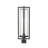 Stockton 1 Light Outdoor Post Mount Fixture in Black-100157023