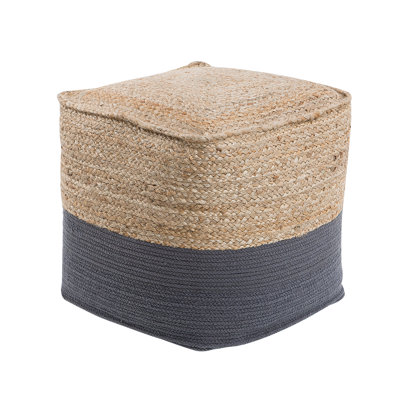 Arkose 44cm Wide Square Pouf Ottoman