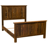 Reclaimed Barnwood Solid Wood Standard Bed