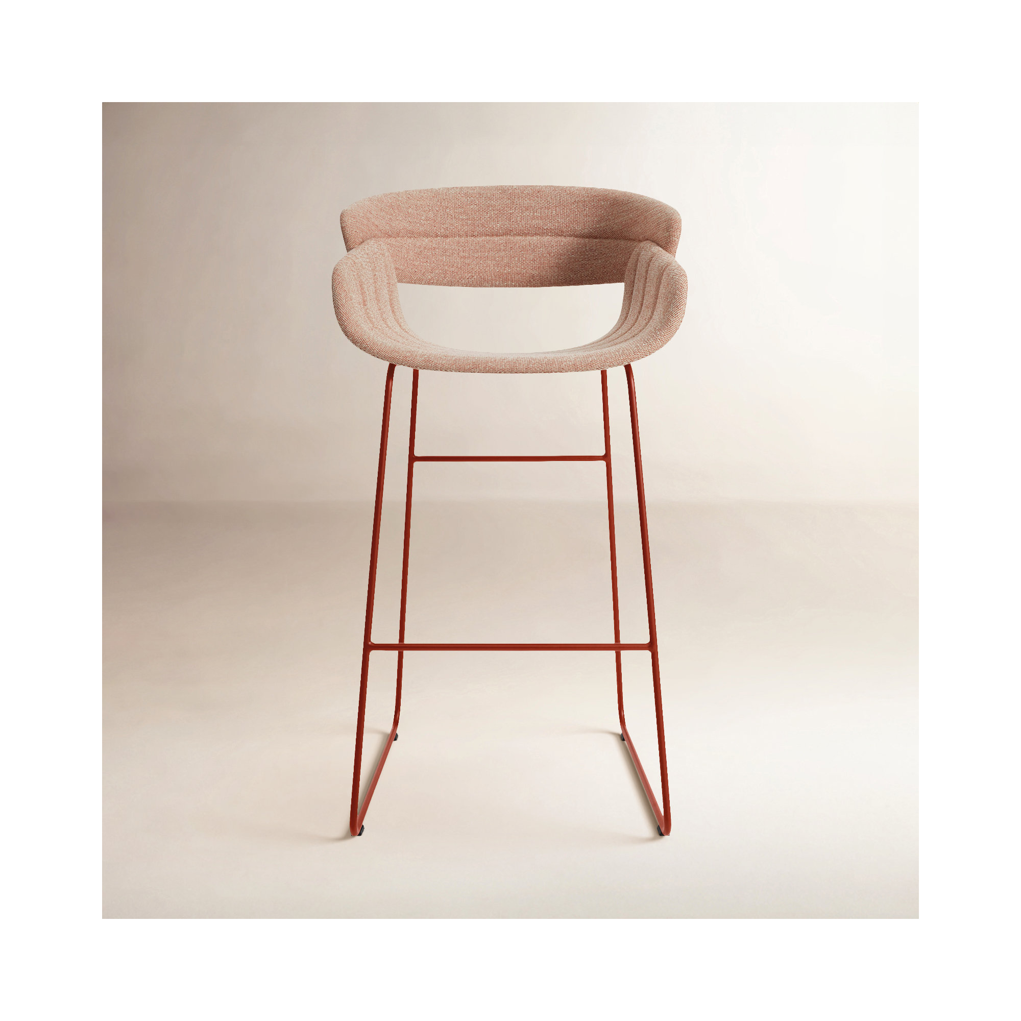 Racer Stool, Bar Stool (30" Seat Height), Tait Tomato Crossweave