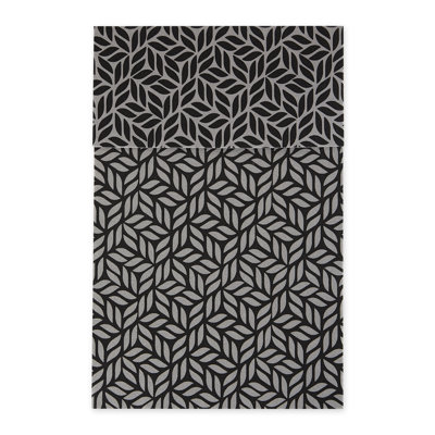 Abstract Leaf Print Liner