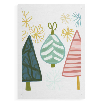 Christmas Holiday Art CCLXIV - Impression sur toile seulement - NON CADRE