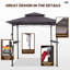 8 pi X 5 pi Pavillon de jardin en acier-59392807
