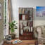 Brookfield 180cm H x 80cm W Geometric Bookcase