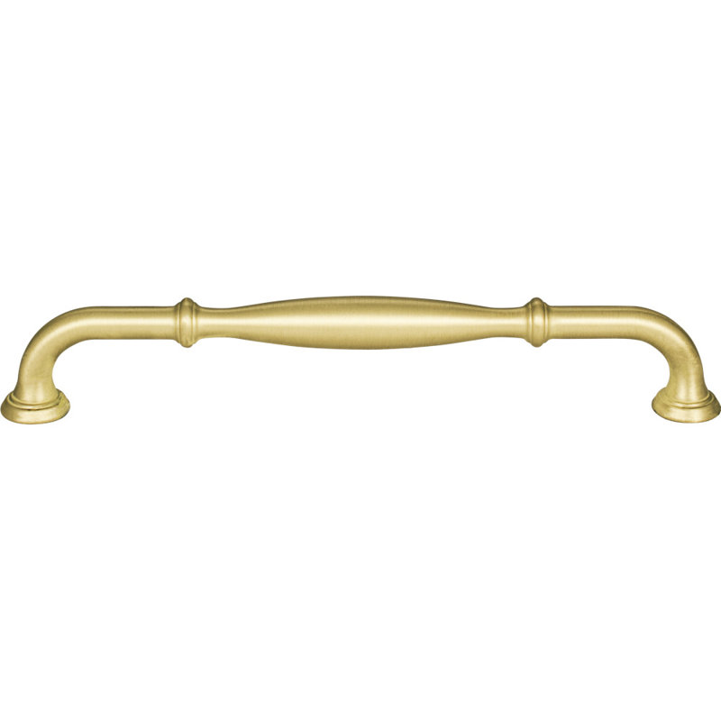Tiffany Bar Pull, Brushed Gold, 3 3/4"