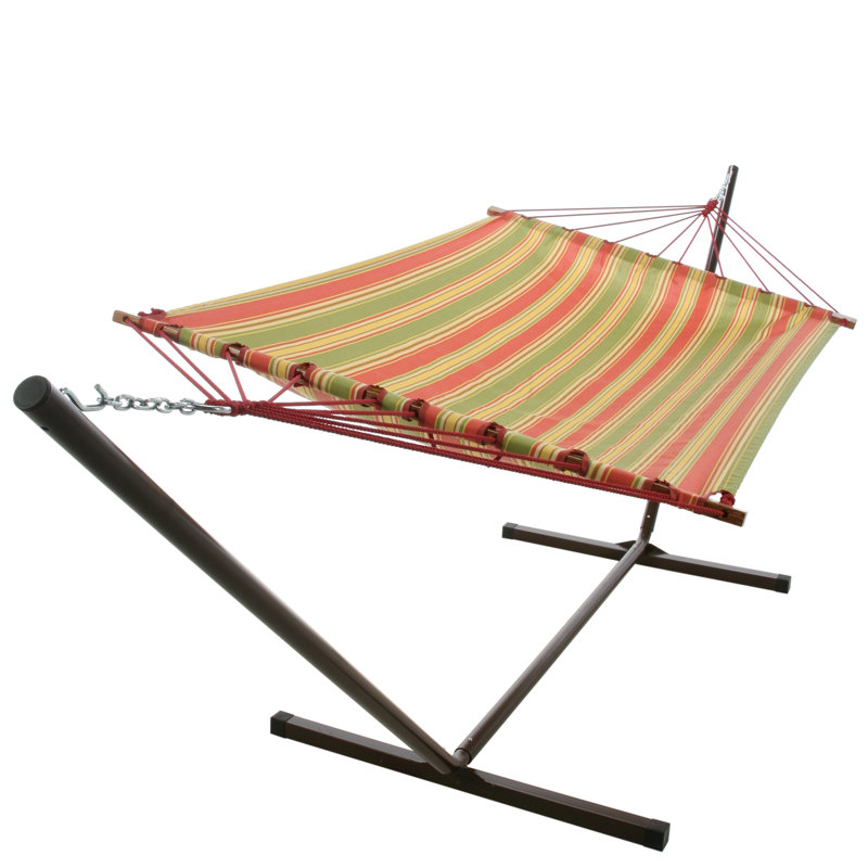 Support de hamac en métal Nickolas, Bronze