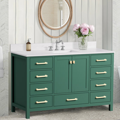 Stemple 54" Bathroom Vanity With Single Sink