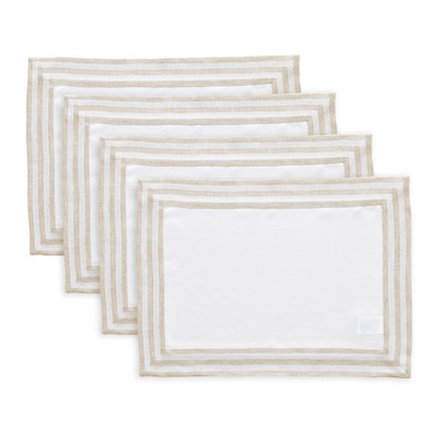 Mila - 100% Pure Linen Placemats