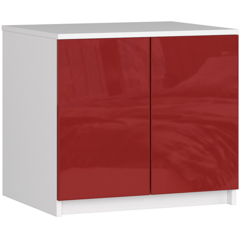 Stepfan 2 Door Wardrobe, 55cm H x 60cm B x 51cm T