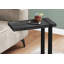 Table d'appoint, en forme de C, bout, côté, collation, salon, chambre à coucher, métal, stratifié-721590172