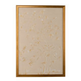 Gold Buckhead Panel Print