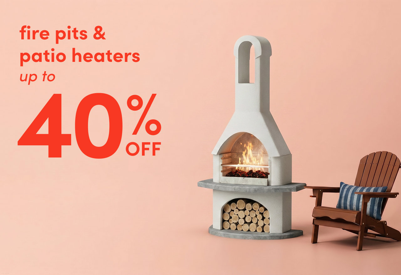 fire pit & patio heater clearance