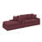 Cloud Modular Sectional Sofa, Double-Layer Chenille Upholstered Couch With Deep Seat & Side Pockets-1157429205
