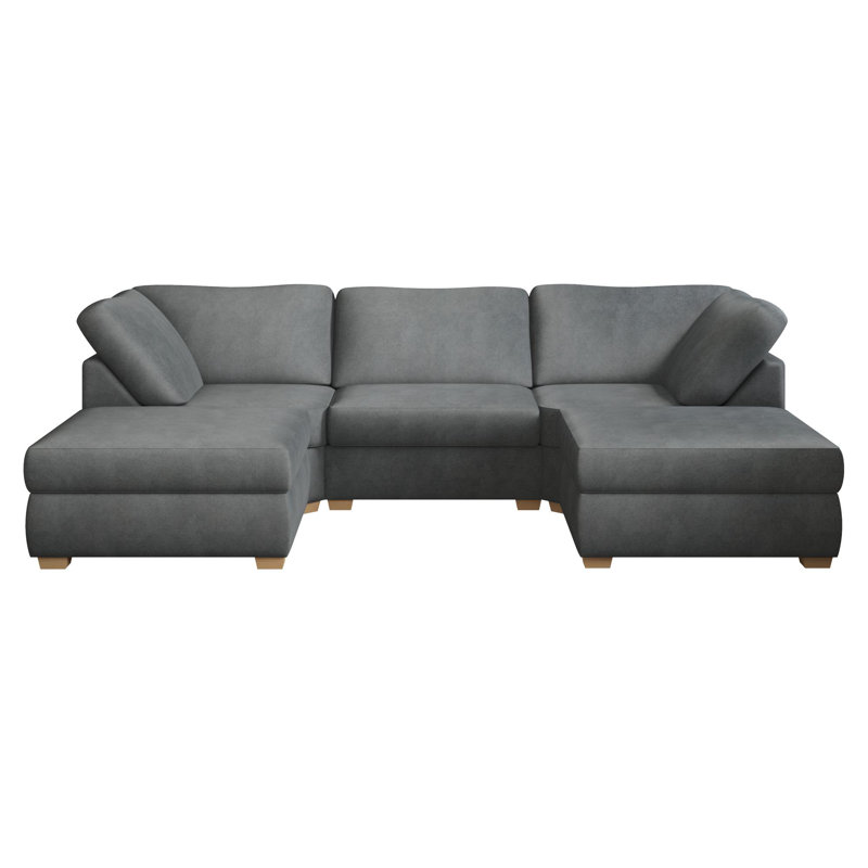 Nestle U Shape, Fixed Back, Steel Polyester