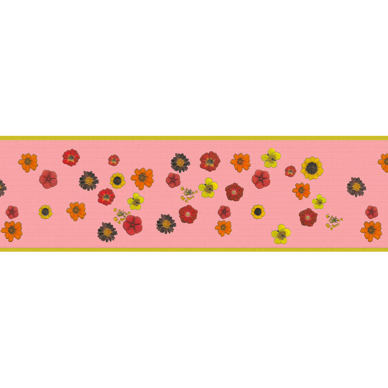 Peel & Stick Floral Border