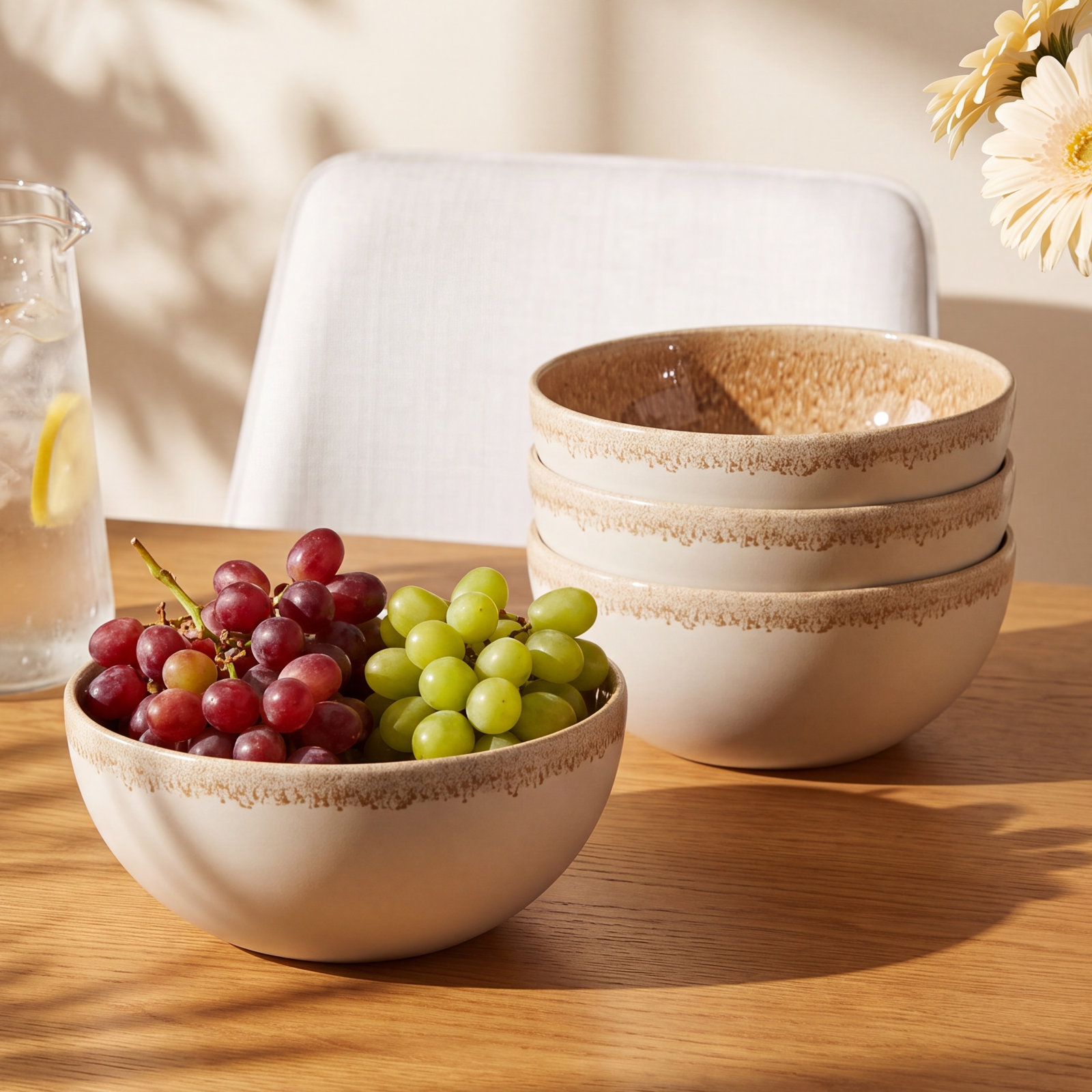 Mariessa Stoneware Dessert Bowl