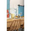 The Parrot Party Porcelain Contemporary Decorative Plate in White