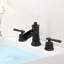 Chute d'eau 8 po Robinet pour salle de bain à poignée double en acier inoxydable-103539560
