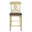 Tabouret de comptoir en bois Crystil-1196453647