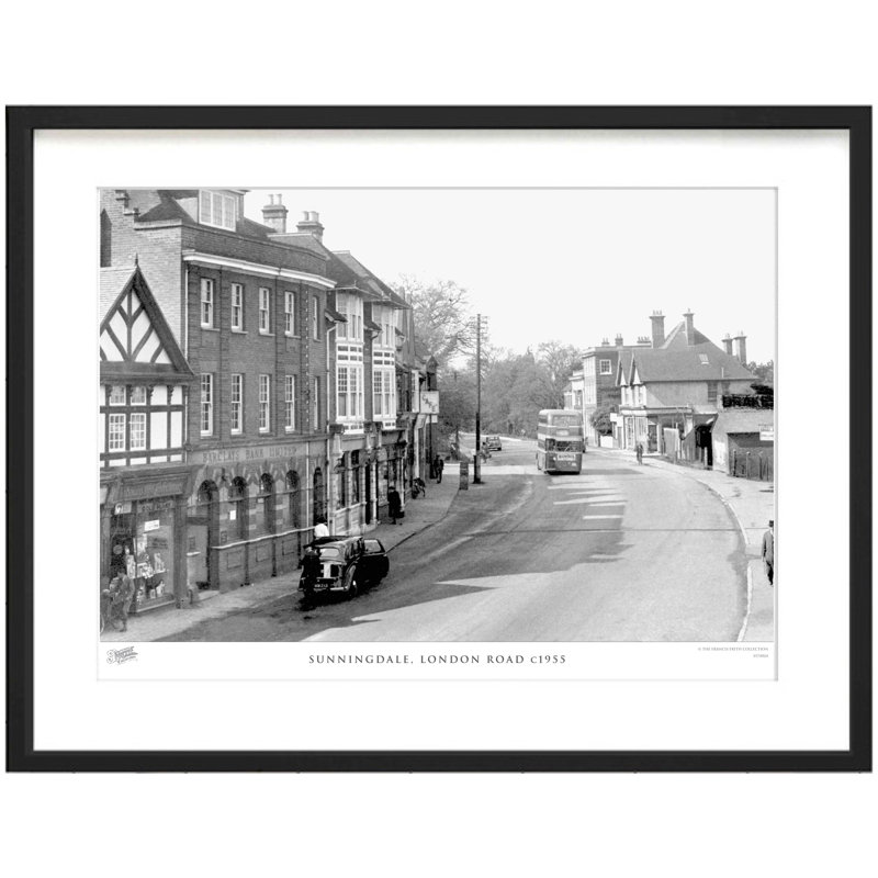 Weston-Super-Mare, Madeira Cove And The Bandstand 1923 - Single Picture Frame Print, 60cm H X 80cm W x 2cm D