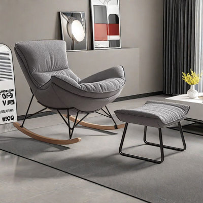 Nordic simple living room leisure rocking chair