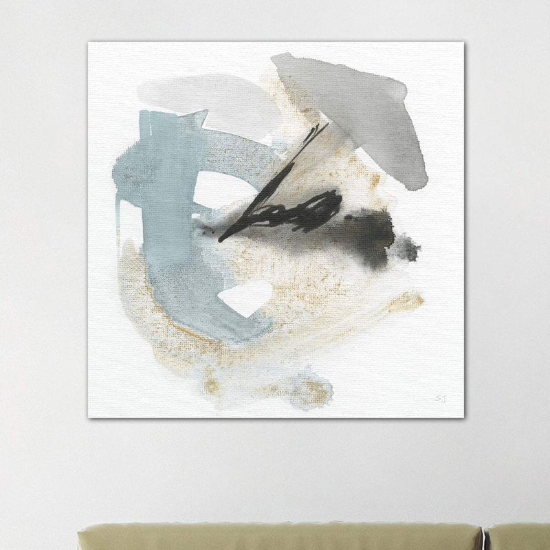 Sand & Sky II by Susan Jill - Wrapped Canvas Painting, 93.98 cm H x 93.98 cm W x 3.175 cm D