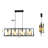 4 - Light Black Kitchen Island Pendant