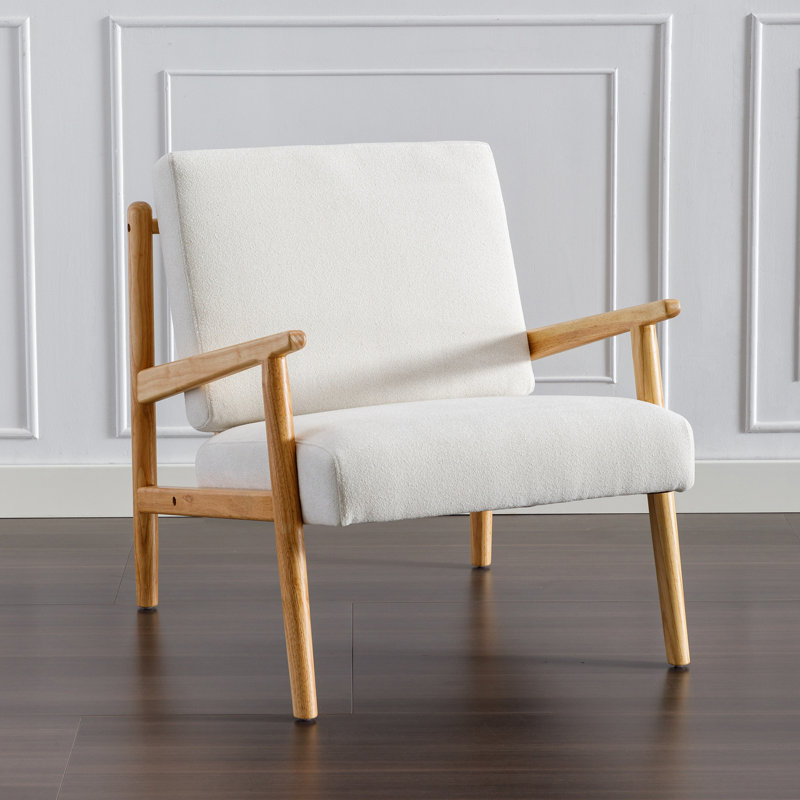 Fauteuil Banan, Blanc / Blanc