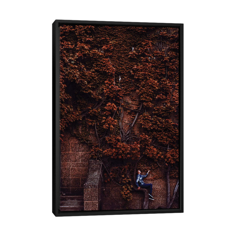 «Unity» par Hobopeeba - reproduction de photo, H 26 po x l 18 po x 1,5 po, Toile avec cadre noir, Pas de tapis