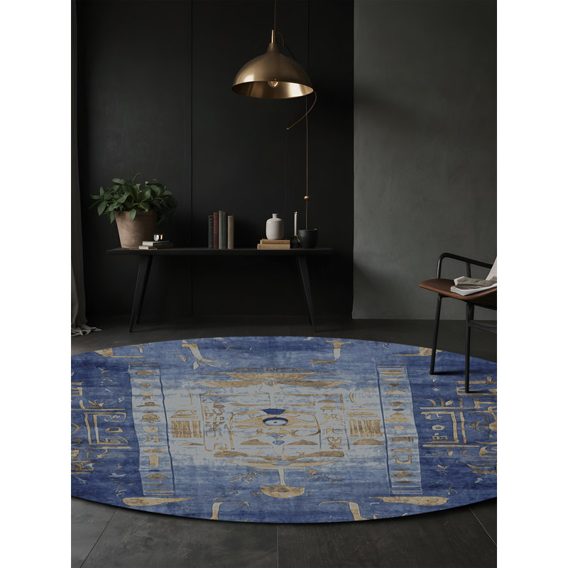Tapis gris soyeux et moelleux, Carré 7 pi