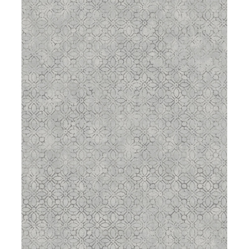 Khauta Metallic Wallpaper Roll, Gray