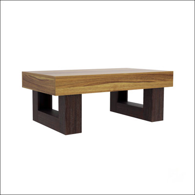 Table basse rectangulaire en bois 42 pouces