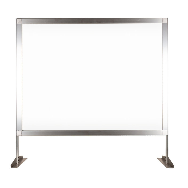 Écran de comptoir Medipanel, H 32,5 po x l 34 po x P 12 po, Transparent