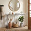 Console en verre 47 po