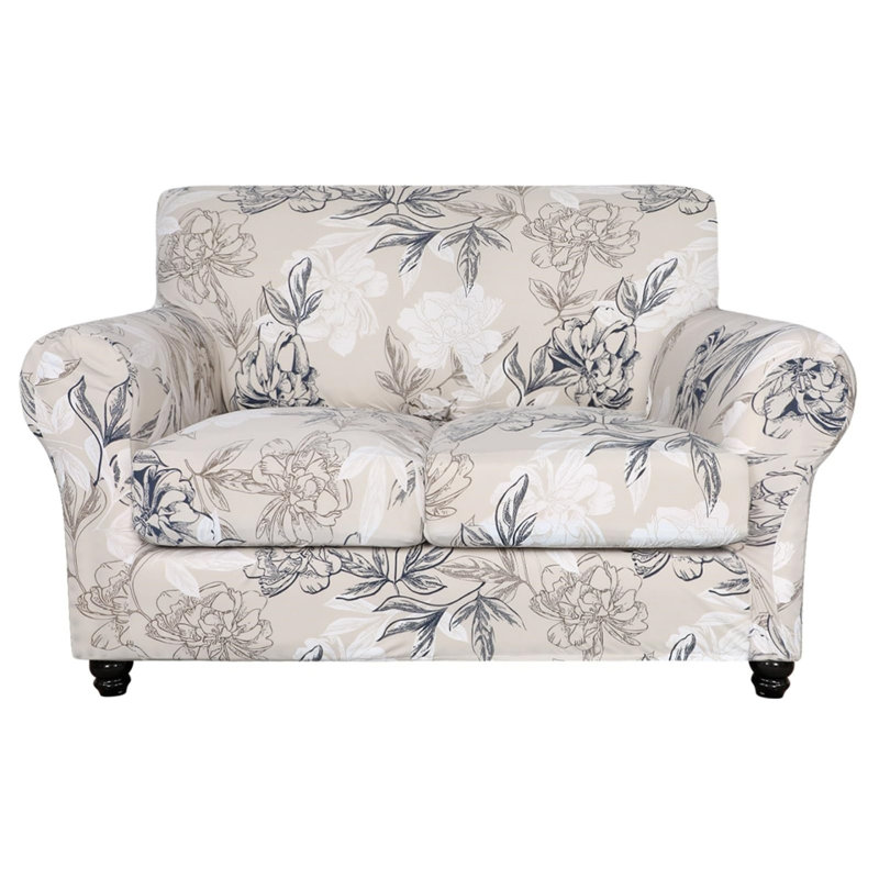 Housse de canapé extensible à motif floral