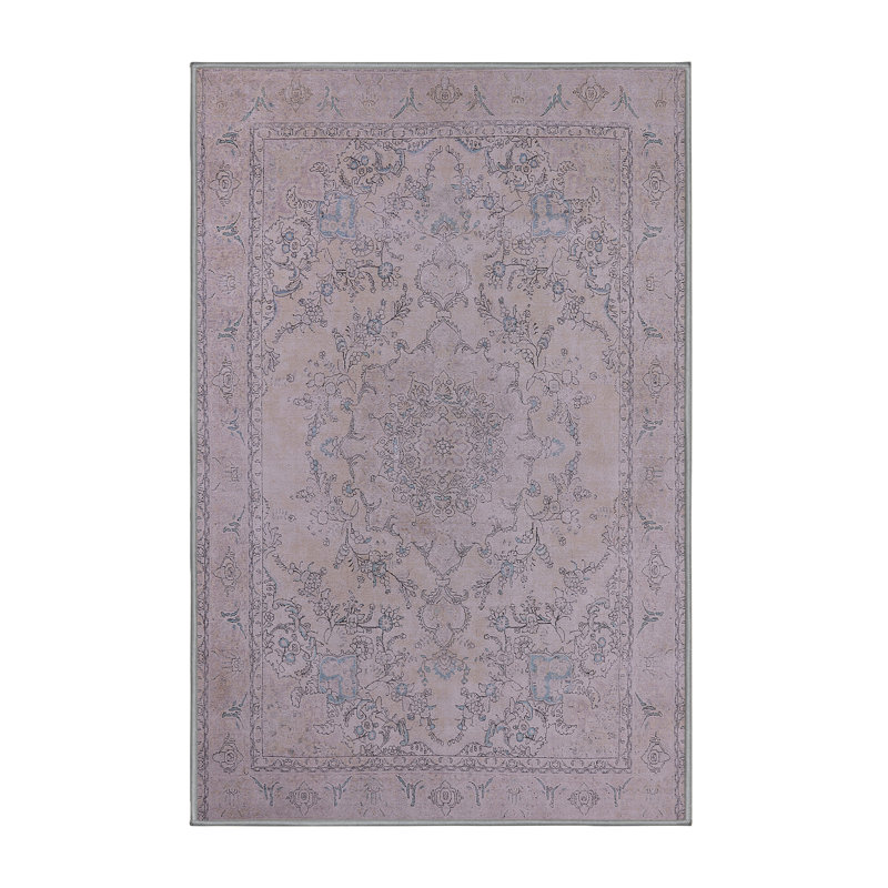 Tapis oriental gris Metropole, Rectangle 4 pi x 6 pi