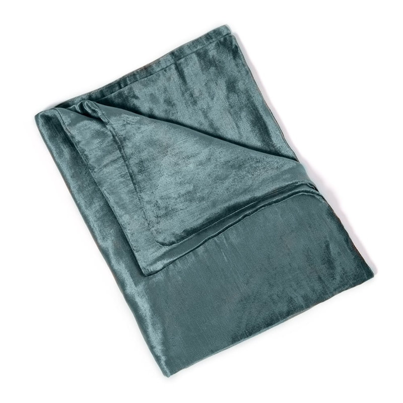 Velvet Duvet Cover, Twin, Green