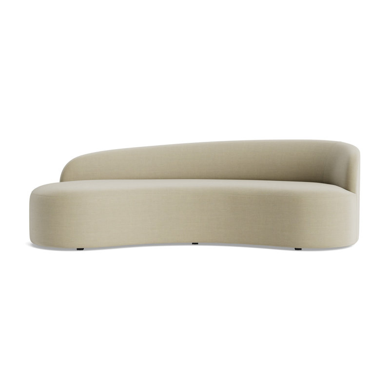 Sofia Right Arm Sofa, Performance Linen - Flax